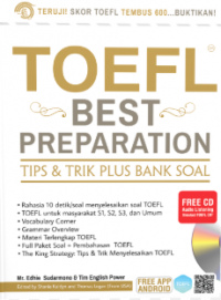Toefl Best Preparation: Tips & Trik Plus Bank Soal