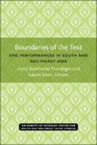 Boundaries of the text :epic performances in South and Southeast Asia