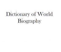 Dictionary of world biography