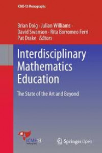Interdisciplinary mathematics education:the state of the art and beyond
