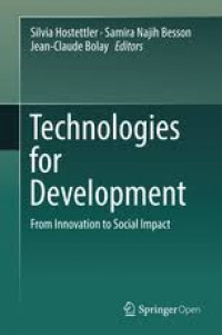 Technologies for development:from innovation to social impact