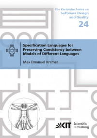 Specification languages for preserving consistency between models of different languages