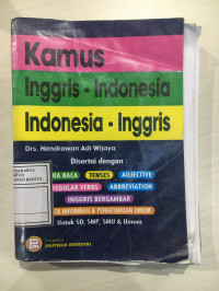 Kamus Inggris-Indonesia Indonesia-Inggris