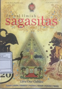 Jurnal Ilmiah Sagasitas 20; Love Our Culture