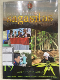 Jurnal ilmiah Sagasitas worl to the world