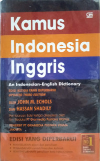 Kamus Indonesia-Inggris: An Indonesian-English DIctionary Edisi Ketiga yang Diperbarui (2014)