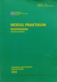 Modul Praktikum Keadvokatan (Perdata dan Pidana)