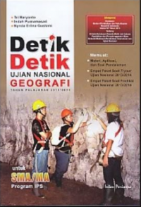 Detik-Detik Ujian Nasional Geografi Tahun Pelajaran 2013/2014 SMA/MA program IPS