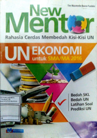 New Mentor untuk SMA/MA Ekonomi 2016