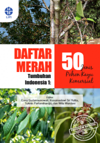 Daftar merah tumbuhan Indonesia 1:50 jenis pohon kayu komersial