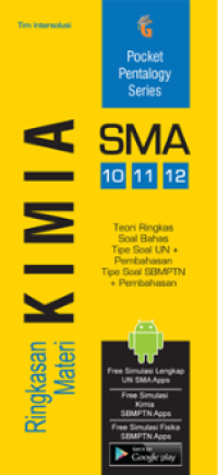 Image of Ringkasan Materi Kimia SMA 10, 11, 12 (Pocket Pentalogy Series)