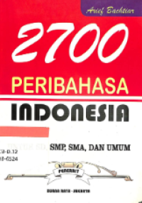 Image of 2700 Peribahasa Indonesia untuk SD, SMP, SMA, dan Umum