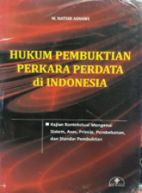Image of Hukum Pembuktian Perkara Perdata di Indonesia