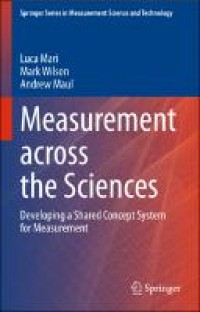 Image of Measurement across the sciences :developing a shared concept system for measurement
