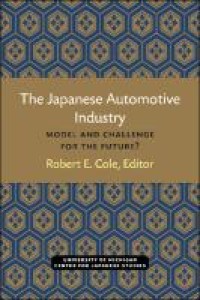 Image of The Japanese automotive industry:model and challenge for the future?