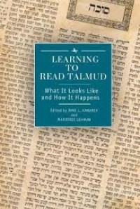 Image of Learning to Read Talmud :what It looks like and How It Happens