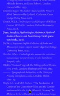 Image of Mythodologies:Methods in Medieval Studies, Chaucer, and Book History