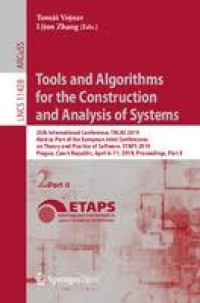Image of Tools and algorithms for the construction and analysis of systems