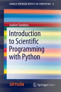 Image of Introduction to scientific programming with Python