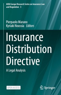 Image of Insurance distribution directive :a legal analysis