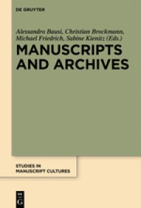 Image of Manuscripts and archives :comparative views on record-keeping