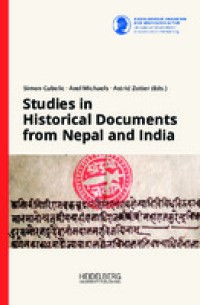 Image of Studies in historical documents from Nepal and India
