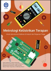 Image of Metrologi kelistrikan terapan:: untuk laboratorium kalibrasi di Industri dan Perguruan Tinggi