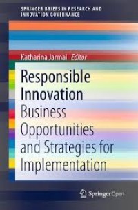 Image of Responsible Innovation :Business Opportunities and Strategies for Implementation