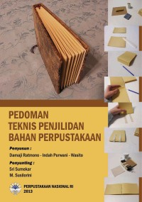 Image of Pedoman teknis penjilidan bahan perpustakaan