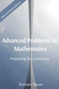Image of Advanced problems in mathematics:preparing for university (archived)