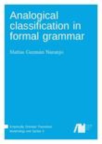 Image of Analogical classification in formal grammar