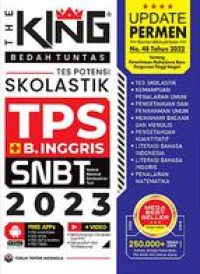 Image of The King Bedah Tuntas Tes Potensi Skolastik TPS B. Inggris UTBK 2023