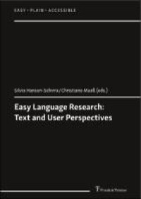 Image of Easy language research :text and user perspectives