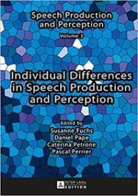 Image of Individual differences in speech production and perception