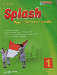 Image of Splash: Pendidikan Pancasila 1 SMA/MA/SMK Kelas X