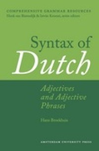 Image of Syntax of Dutch:adjectives and adjective phrases