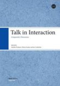 Image of Talk in interaction:comparative dimensions
