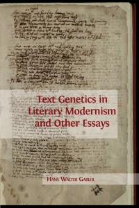 Image of Text genetics in literary modernism and other essays