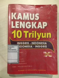 Image of Kamus Lengkap 10 Trilyun