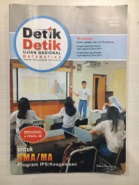 Image of DETIK DETIK UJIAN NASIONAL MATEMATIKA IPS DAN KEAGAMAAN SMA/MA TP 2014/2015