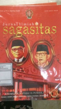 Image of JURNAL ILMIAH SAGASITAS 9; KNOWLEDGE ITSELF IS POWER