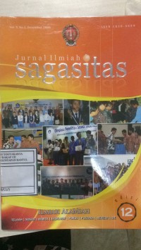 Image of JURNAL ILMIAH SAGASITAS 12; ILMIAH ALAMIAH