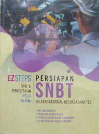 Image of EZ Steps Soal dan Penyelesaian: Persiapan SNBT Seleksi Nasional Berdasarkan Tes Kelas XII SMA
