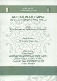 Image of Aqidah Imam Empat ( Abu Hanifah, Malik, Syafi'i, Ahmad)