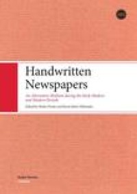 Image of Handwritten newspapers