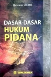 Image of Dasar-Dasar Hukum Pidana