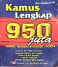 Image of Kamus Lengkap 950 Juta Inggris-Indonesia; Indonesia-Inggris